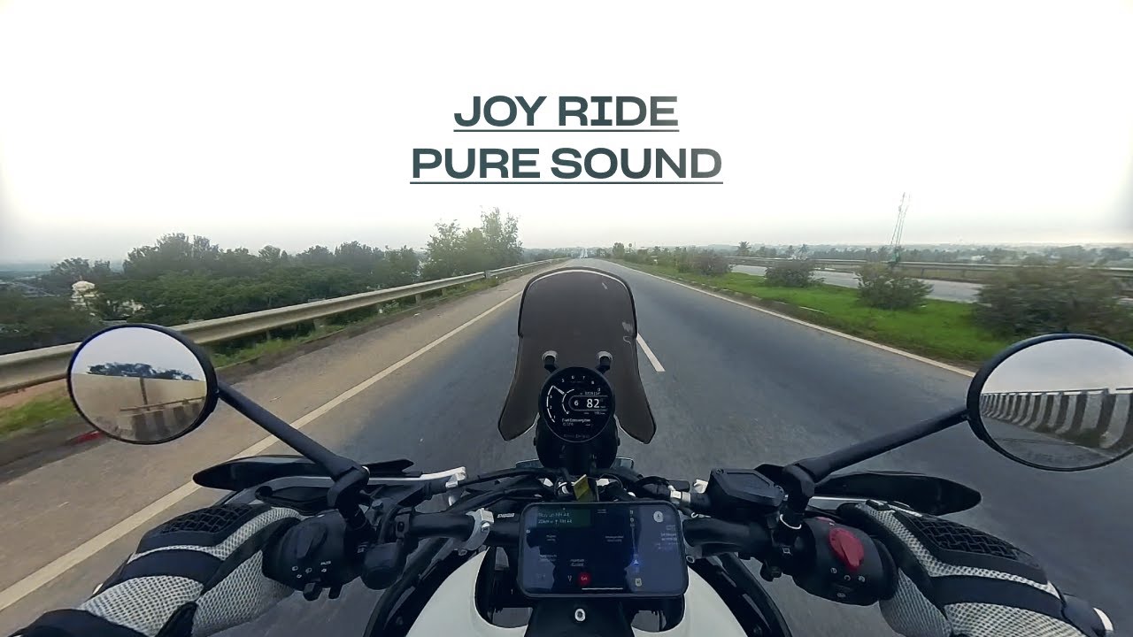 RE Himalayan 450 | ASMR RIDE | Pure Engine Sound [4K]