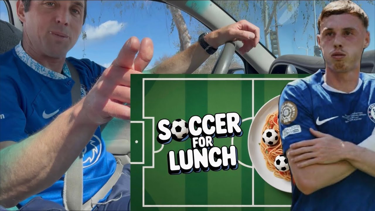 Cole Palmer Challenge! Soccer for Lunch VLOG