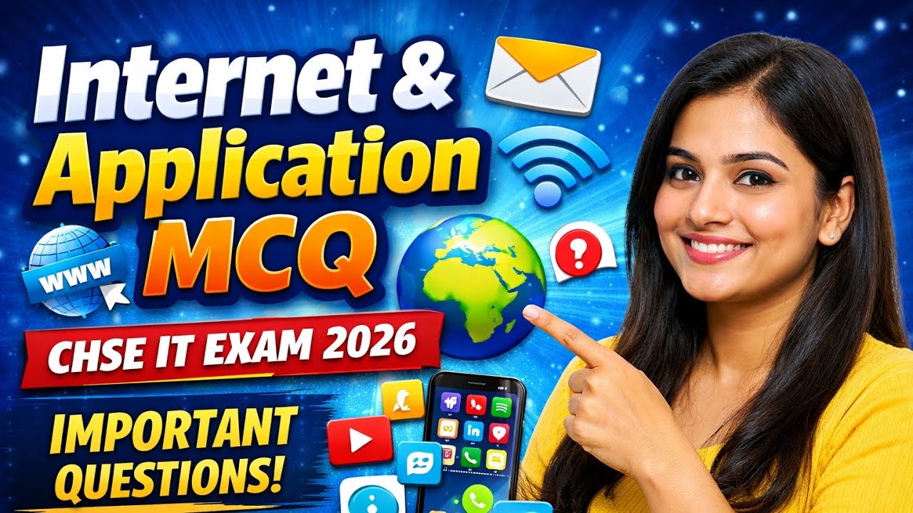 Internet & Application Important MCQ | CHSE IT Exam 2026