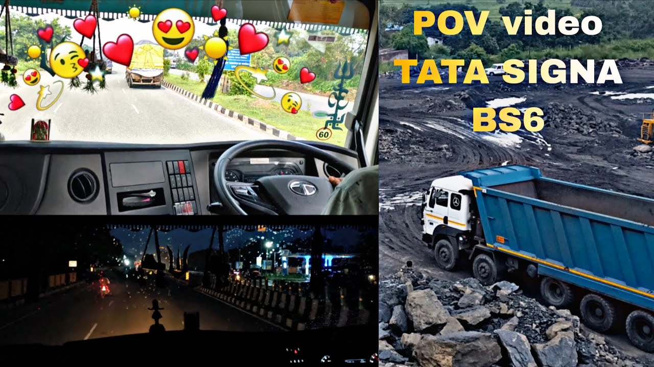 TATA signa BS6 low model 16 tyre hyva 🥵 #tatamotors #hyva ...