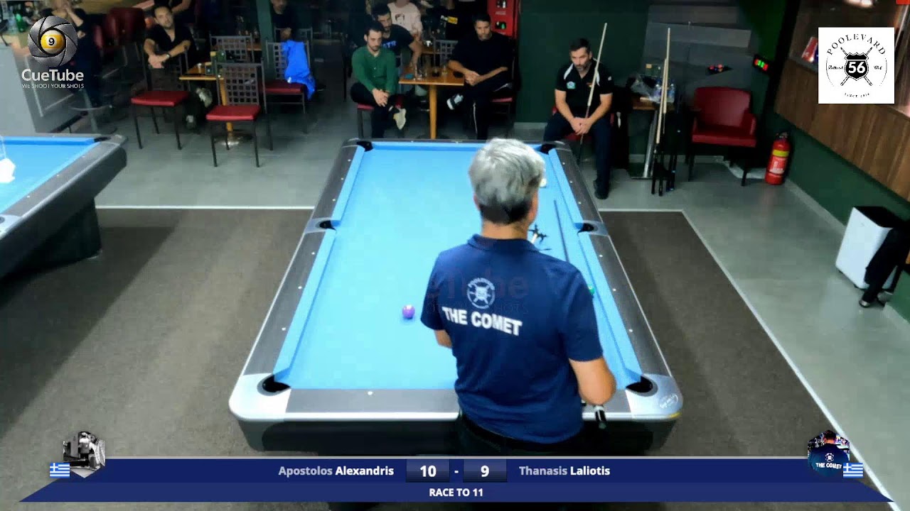 PATRAS 9Ball OPEN Tournament(+2500) 🎥 By Cuetube
Semi Finals