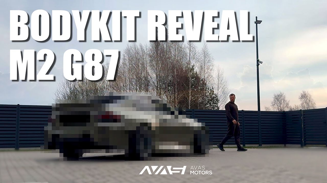 AVAS Motors | M2 G87 | Andrius Vasiliauskas reveals new bodykit