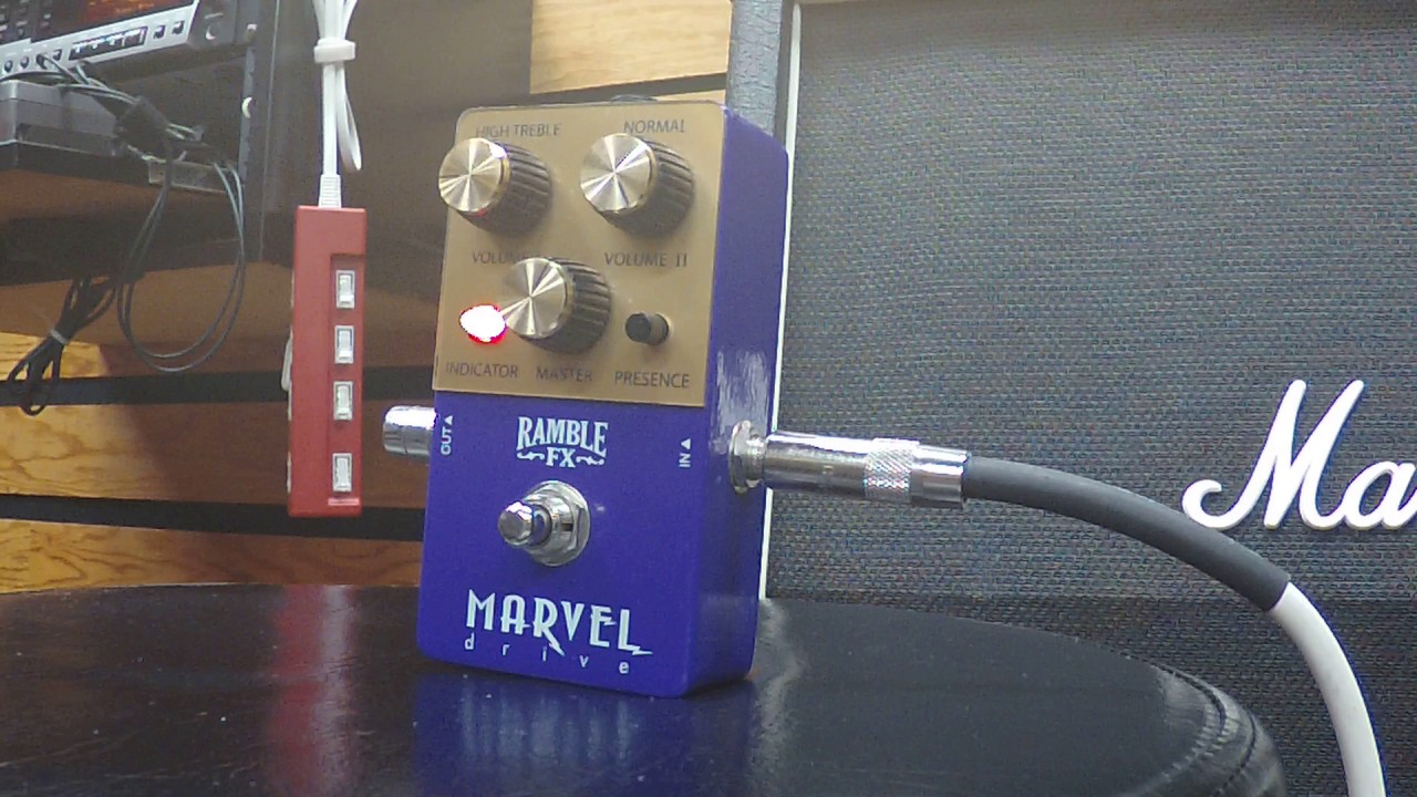 Ramble fx Marvel Drive sound demo