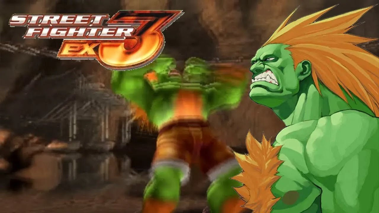 Street Fighter EX3 - Blanka - Original Mode Hard Difficulty Playthrough