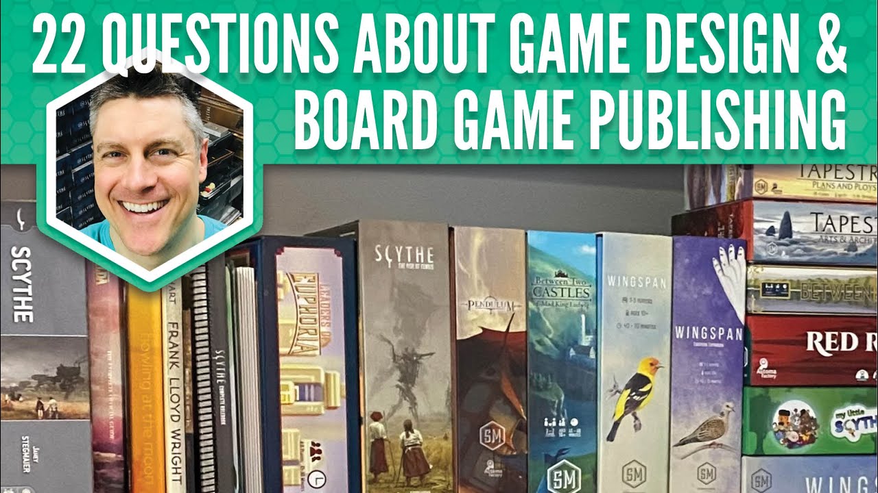 22 Questions About Game Design & Board Game Publishing
