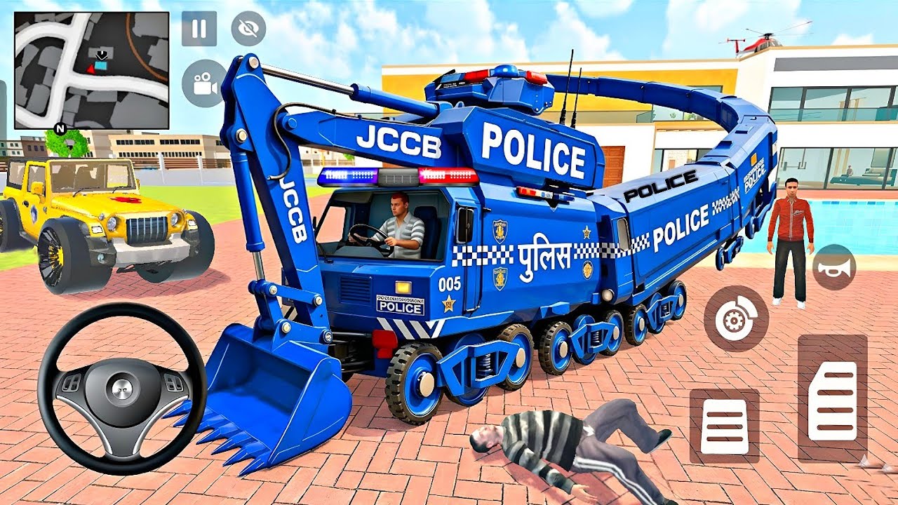 Franklin Ne Train Wali JCB Purchase Krli Aaj 💥🤩 Indian Theft Auto Simulator 💥🤑 New Update Station 💥🚂