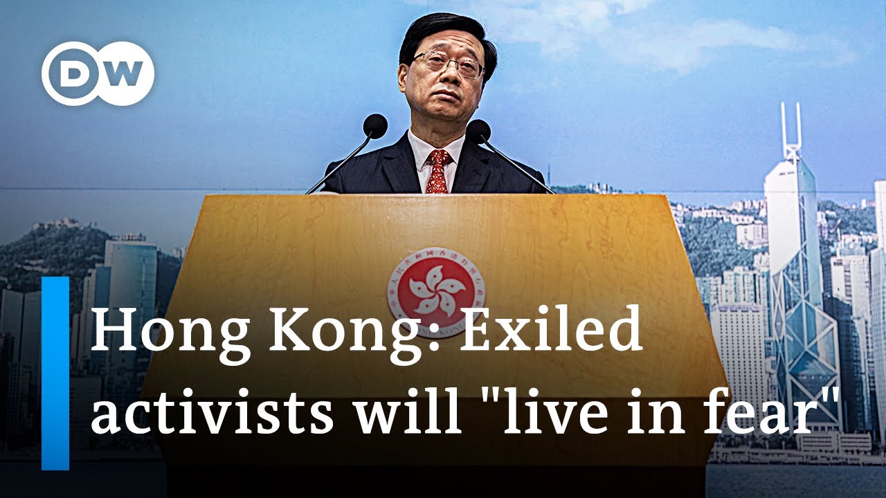 Hong Kong puts out rewards of $125,000 for pro-democracy activists | DW News