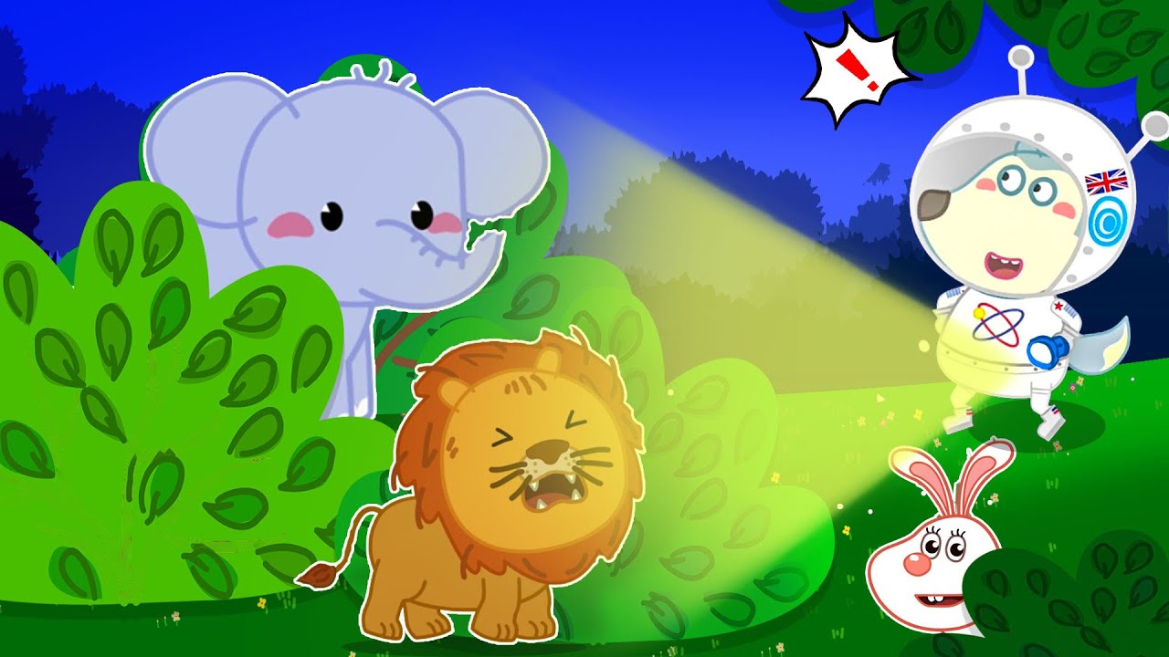 Wolfoo's Adventure Into the Animal World 🐘  Wolfoo and Friends Plays Together-  WF Gaming