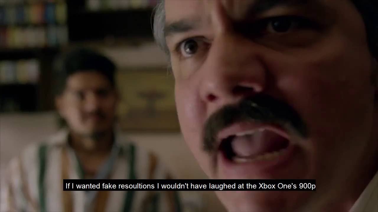 Angry Pablo Escobar Discovers the PS4 Pro