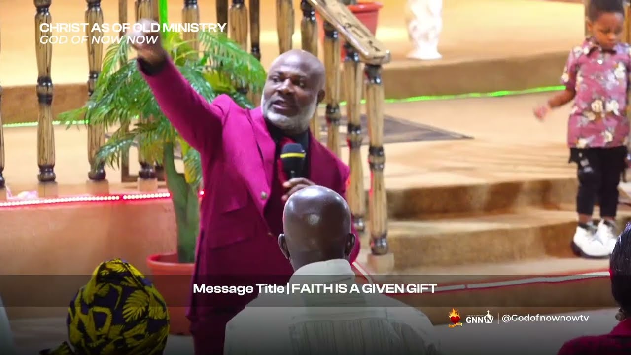 FAITH IS A GIVEN GIFT | Prophet Ritabbi