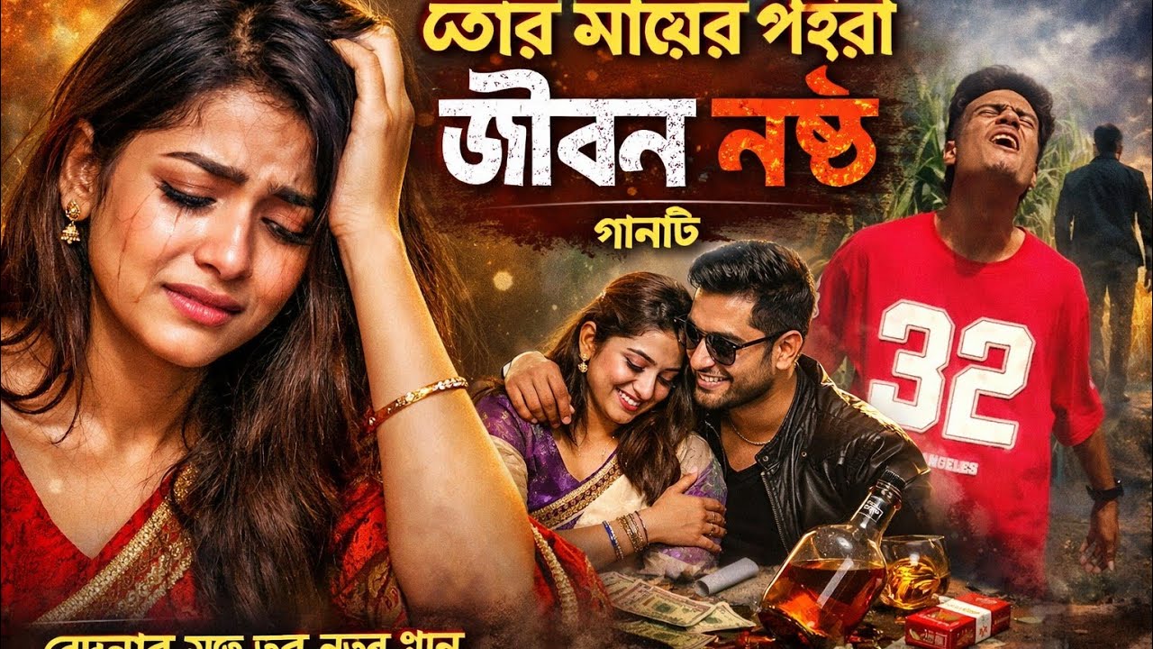 তোর মায়ায় পইড়া জীবন নষ্ট।। Bangla new sad song 2026