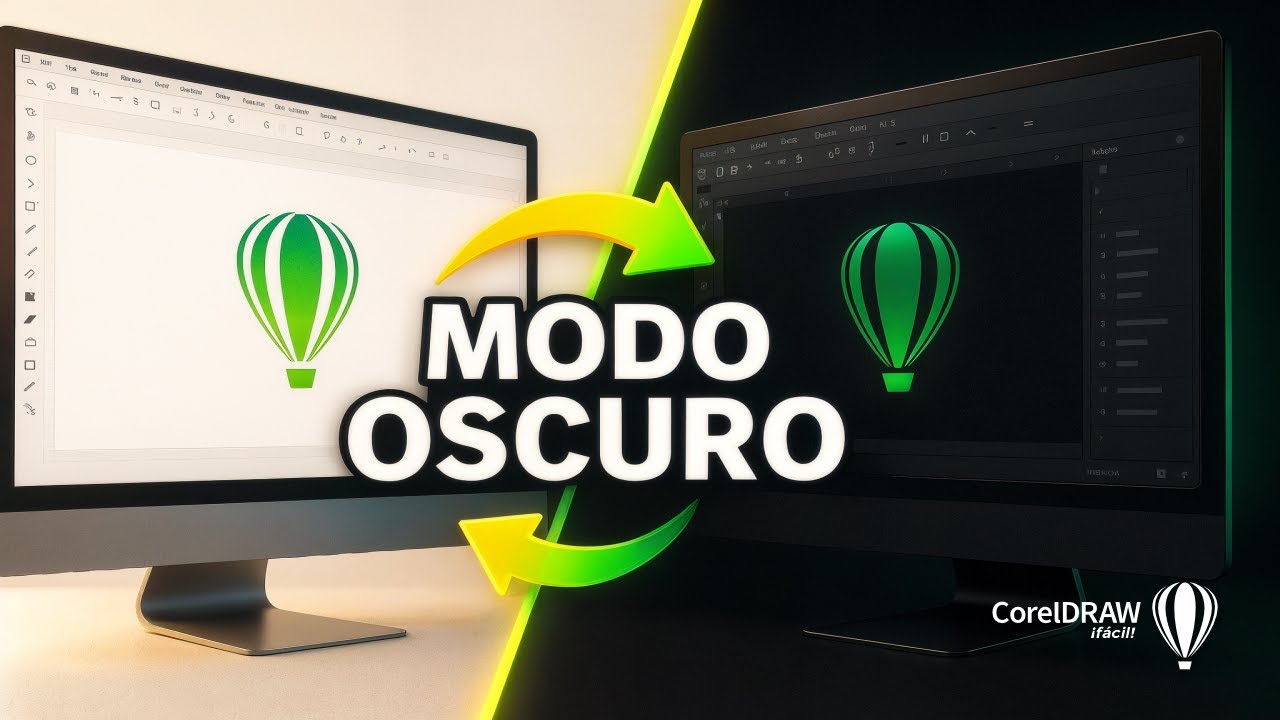 Activa el MODO OSCURO en CorelDRAW Tutorial Paso a Paso + Trucos Extra