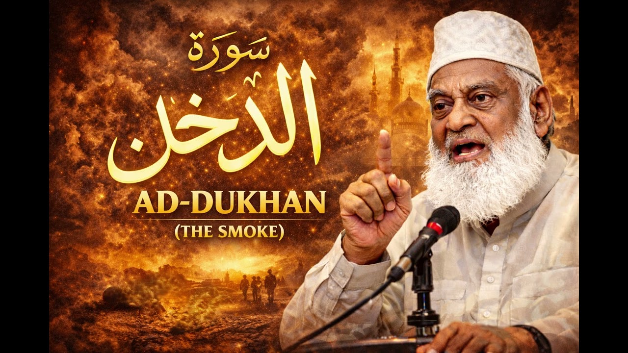 📖Surah Ad-Dukhan (سورة الدخان) – The Smoke سورة الدخان
