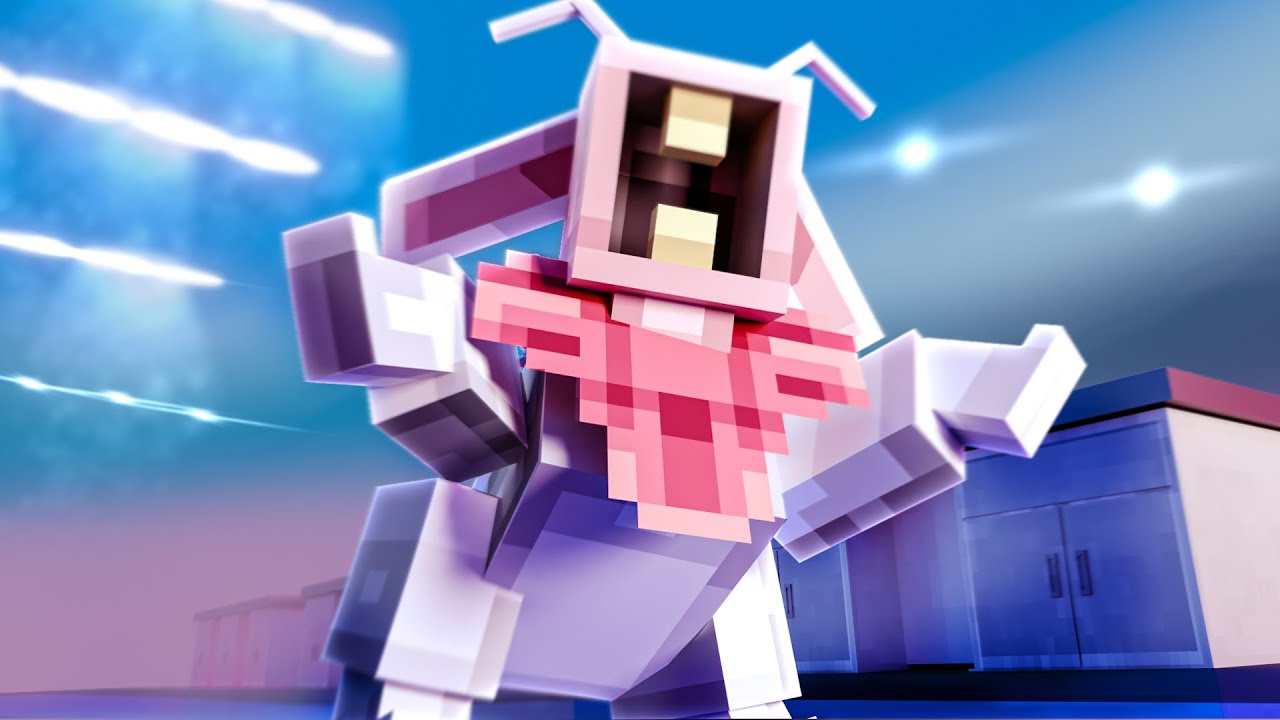 SIREN BUNNY APARECEU NO MINECRAFT!! (TREVOR HENDERSON)