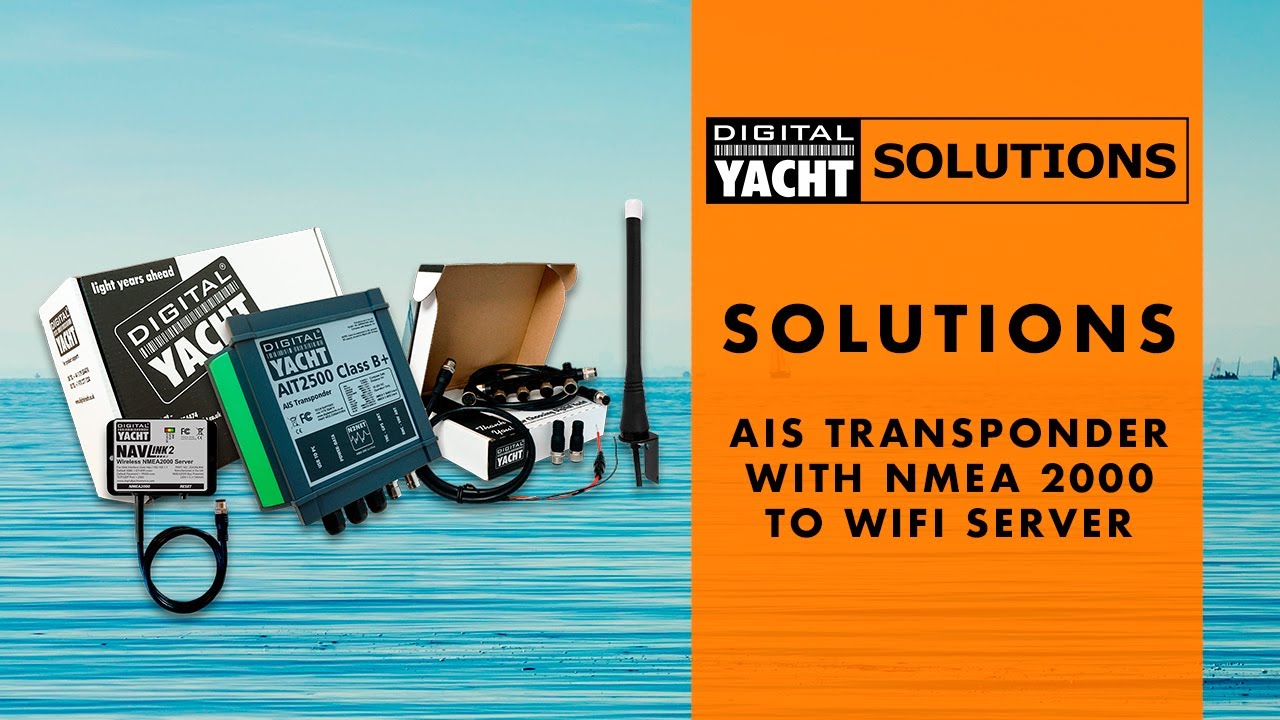 Digital Yacht Solutions - AIS Transponder with NMEA 2000 to WiFi Server - Digital Yacht