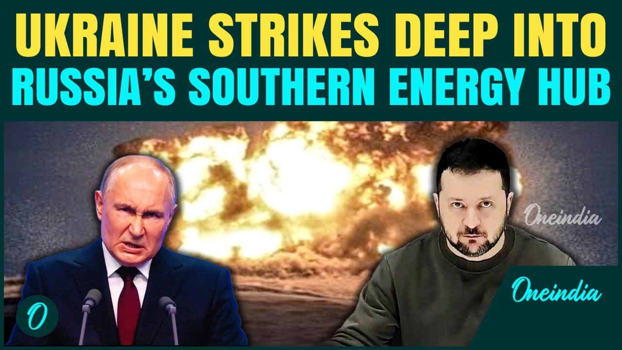 BREAKING: UKRAINE Strikes Deep Into Russia&rsquo;s Oil Empire | Drone Attacks Ignite Fires, Putin FUMES...