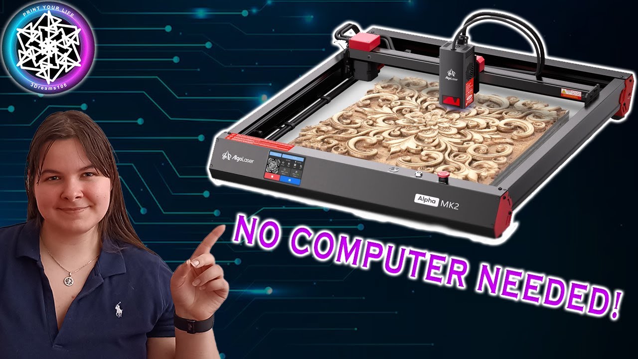 AlgoLaser Alpha MK2 20W: БЕЗУМНЫЕ ПРОЕКТЫ БЕЗ КОМПЬЮТЕРА! 🚀 Полный ОБЗОР🔥#algolaser #algolaseralpha