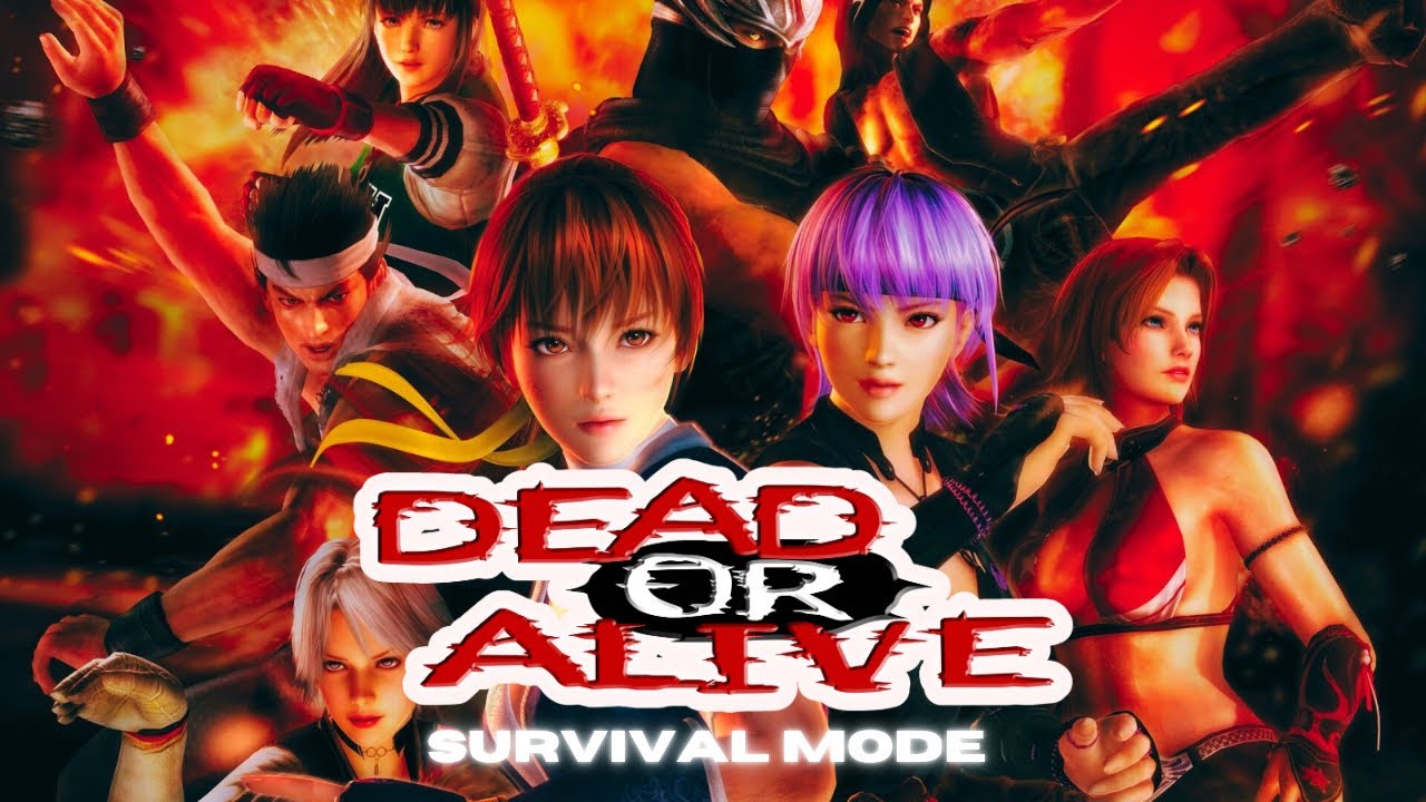 Dead or Alive HD (1996) Survival Mode All Characters (Gameplay)