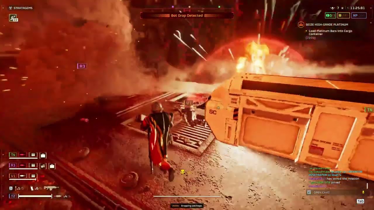 Helldivers 2 Bots Gameplay - No Commentary - Rapid Acquisition