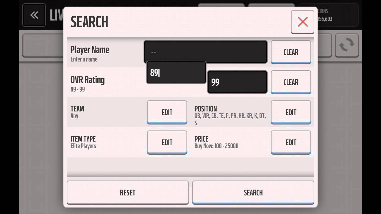 Best Madden Mobile Sniping Filters!