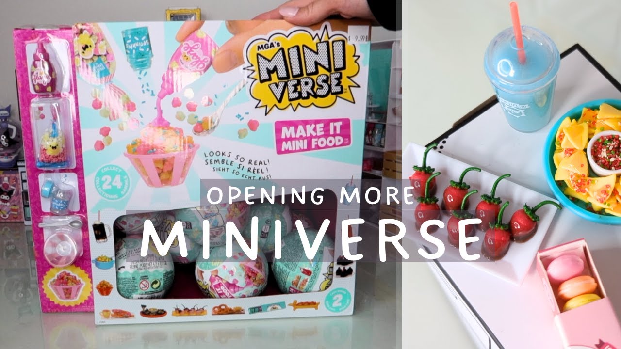 Opening MORE Miniverse Series 2 Wave 2