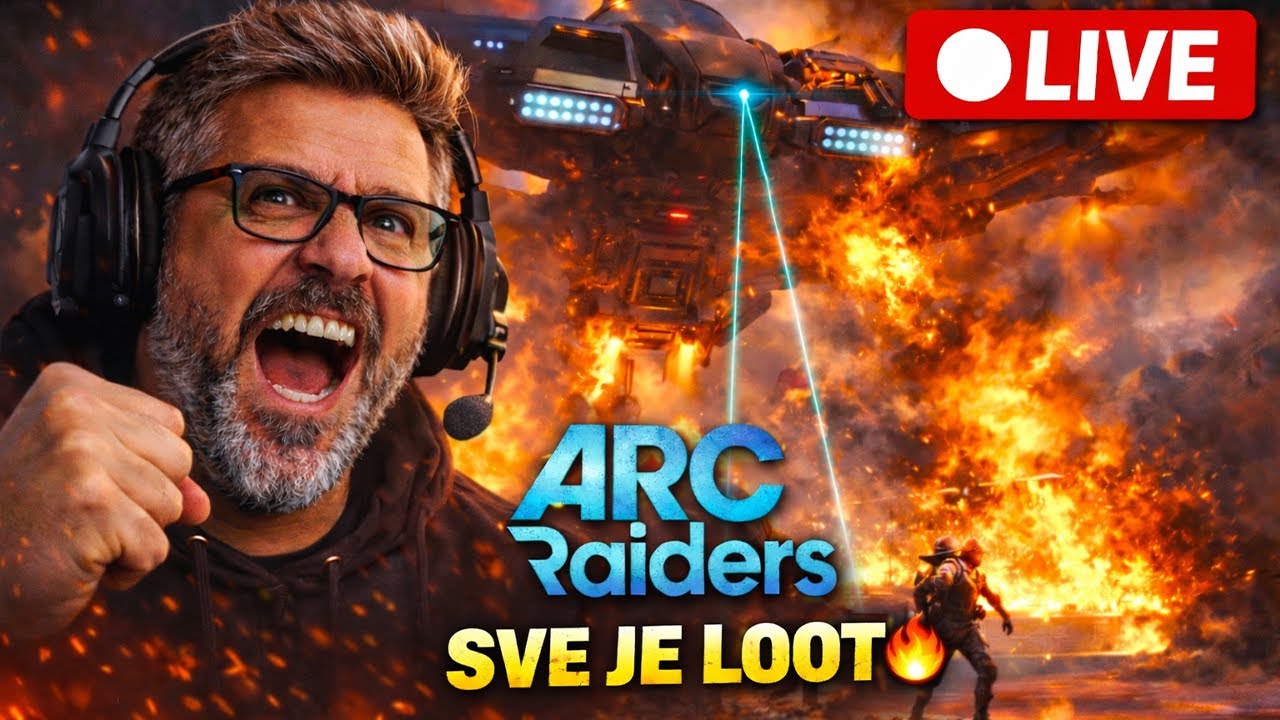 🔴ARC RAIDERS LIVE | Hajde da LOOTujemo ove NOĆI 😈