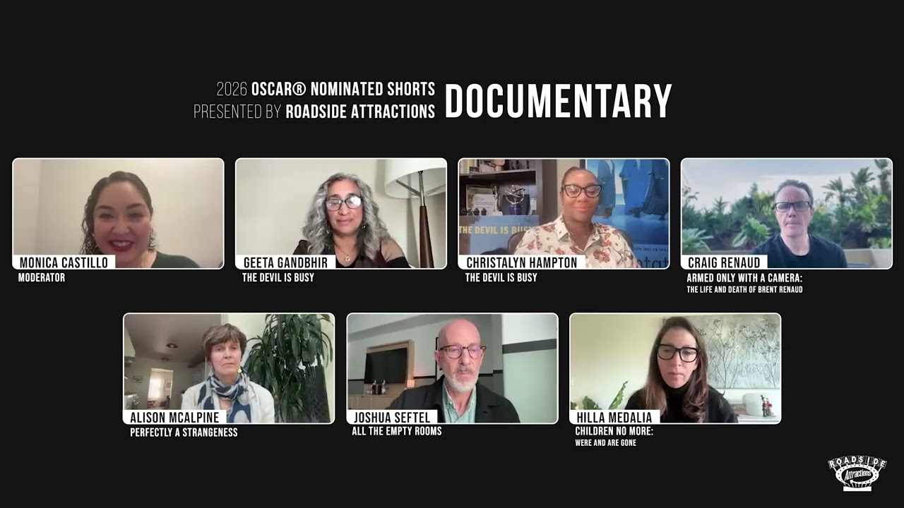 2026 Oscar® Nominated Shorts | Virtual Roundtable: Documentary  | In Theaters February 20