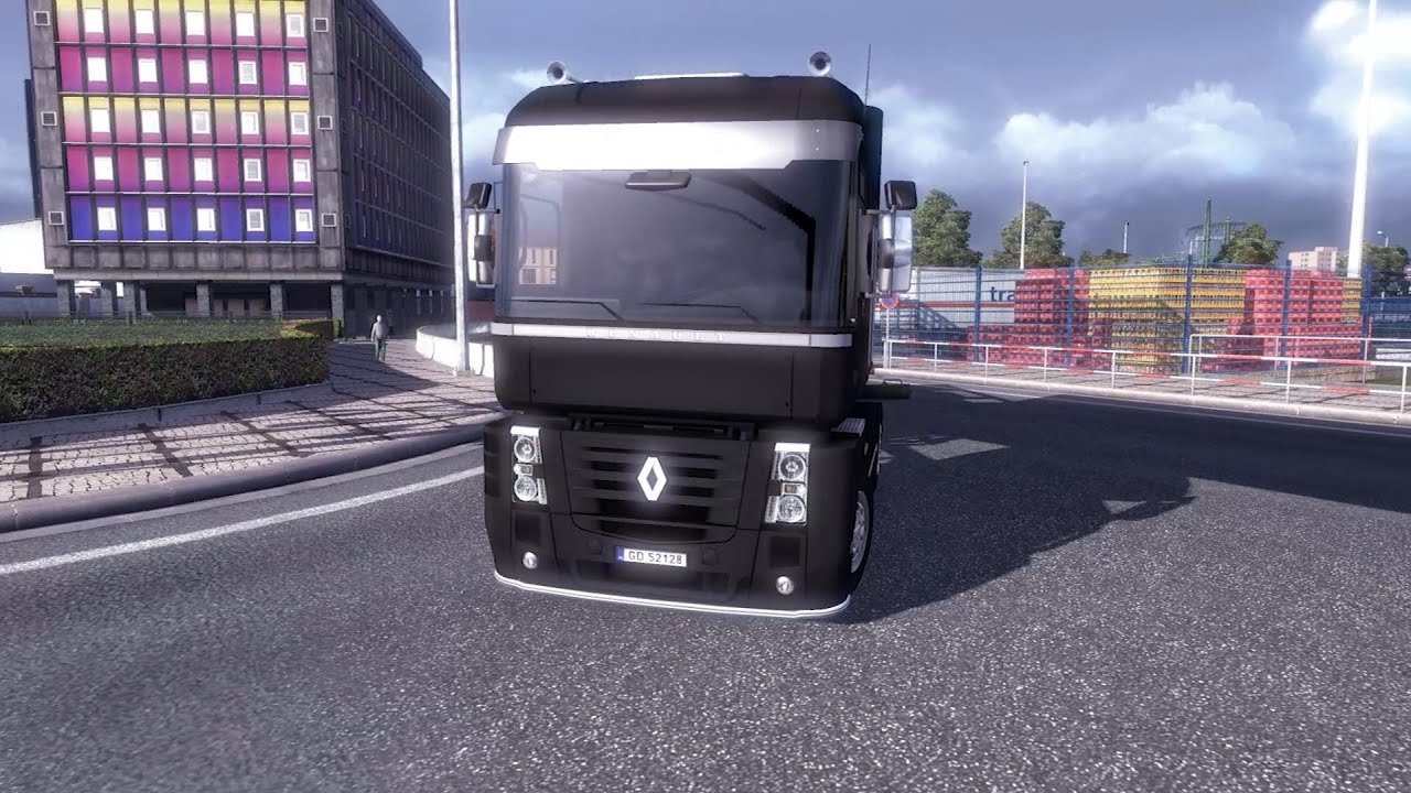 ETS 2 1.5.2.1s DLC / Renault Magnum Legend Mat Edition v2.03 (1.5.2) / Венгрия / Обзор / Оригинал
