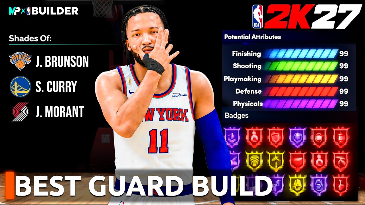 Этот билд для защитника *сломан* в NBA 2K27! Лучший билд для защитника в 2K27!