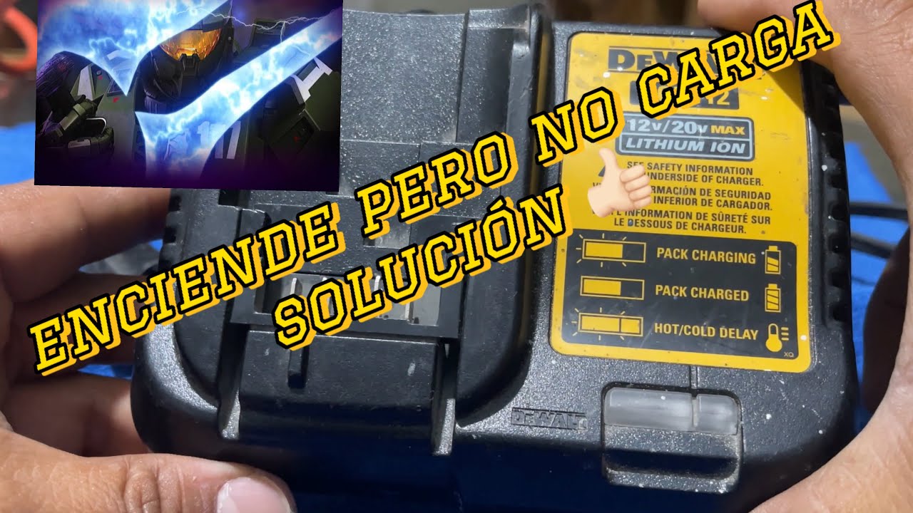 Como Reparar cargador Dewalt DCB112 ( Enciende pero no carga solución)