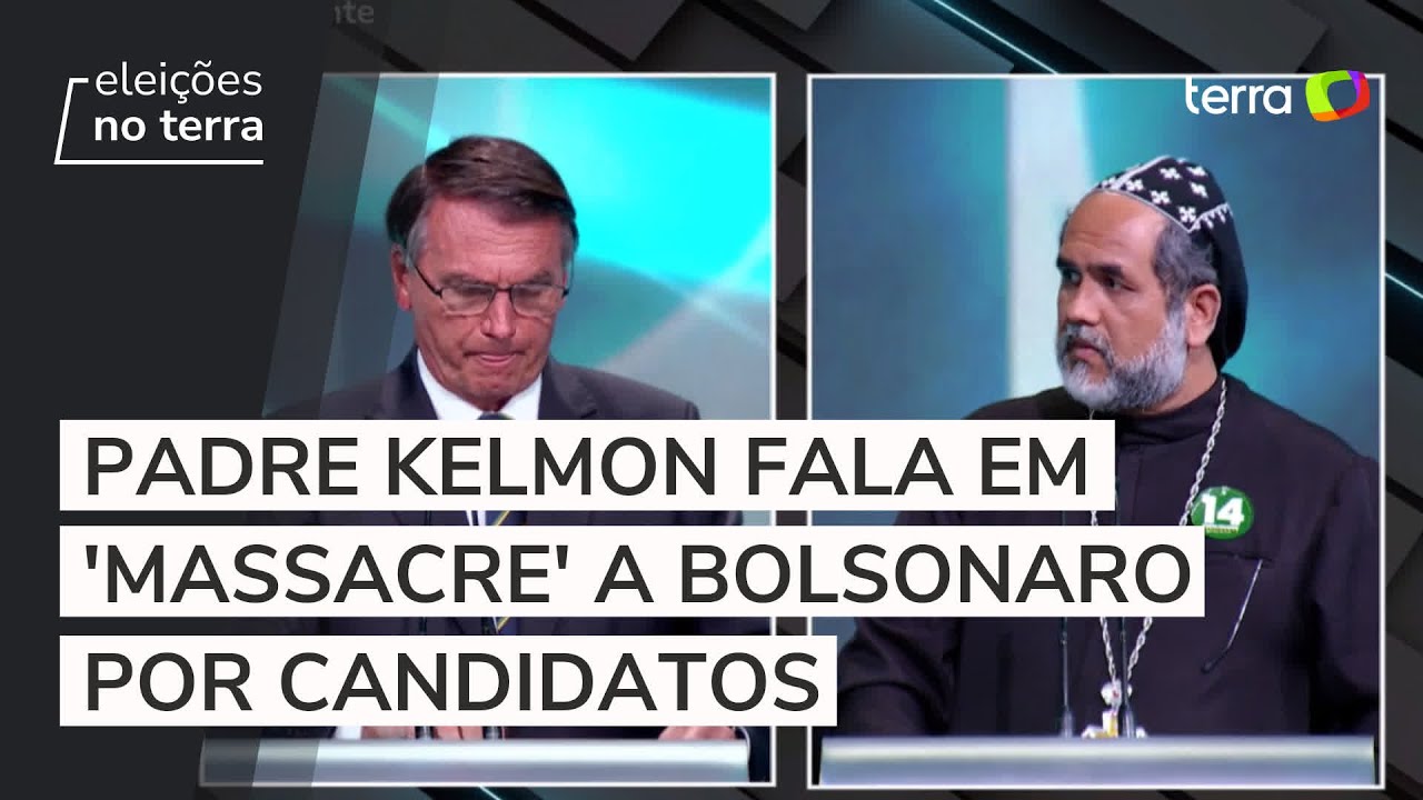 Padre Kelmon diz que Bolsonaro é massacrado: 