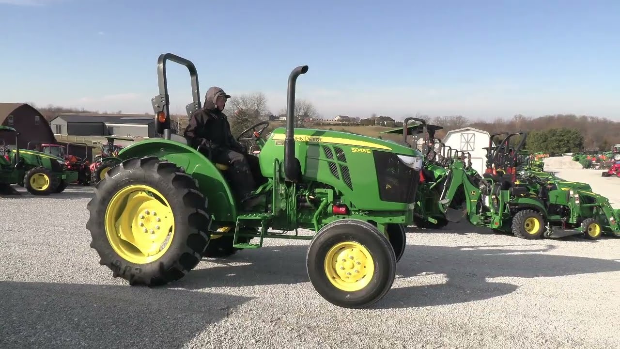 2015 John Deere 5045E Open Station, 2wd Tractor! For Sale by Mast Tractor Sales!