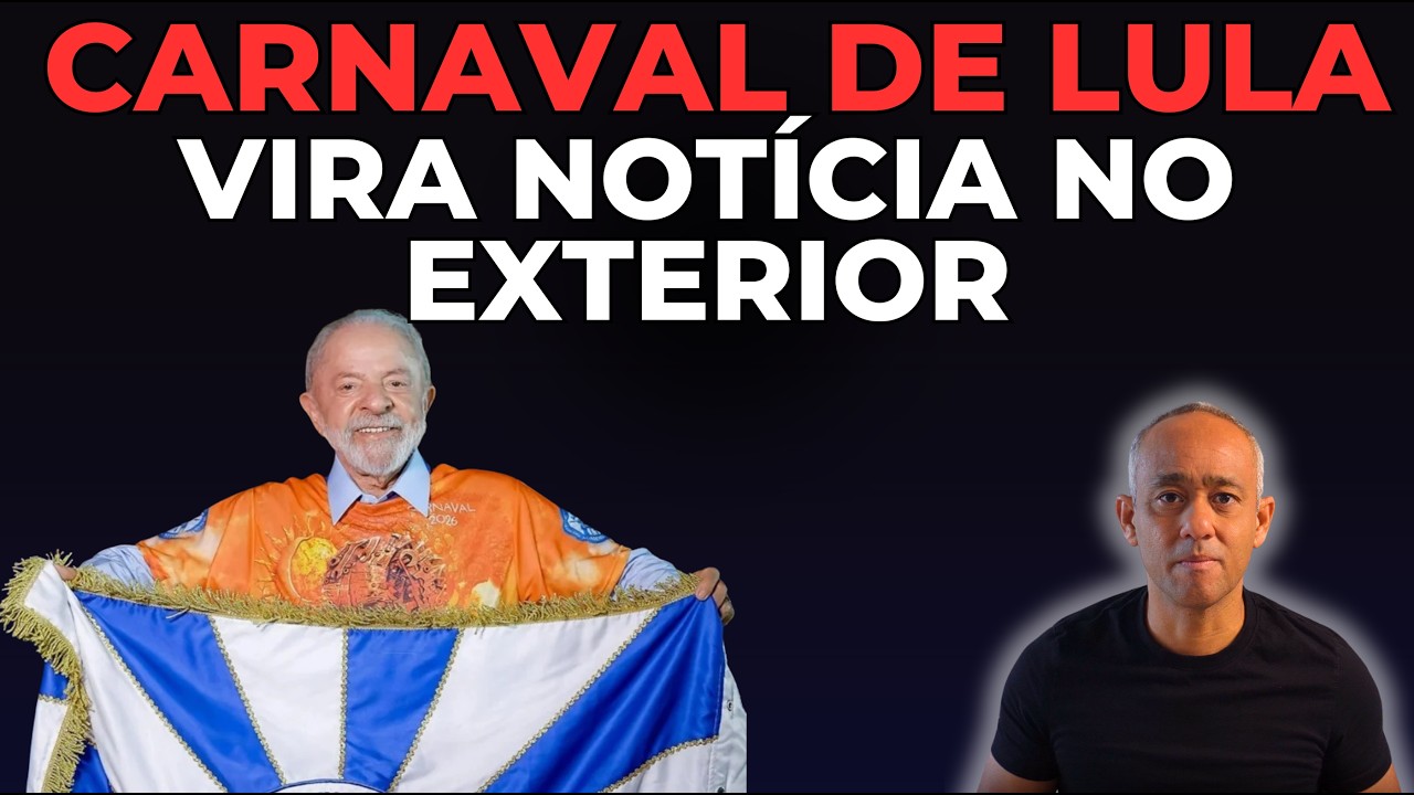 LULA na SAPUCAÍ vira NOTÍCIA pelo mundo | Jornais de Londres e França