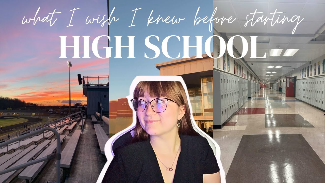 Things I Wish I Knew Before Starting High School 📚 | Social, Academic, Etc