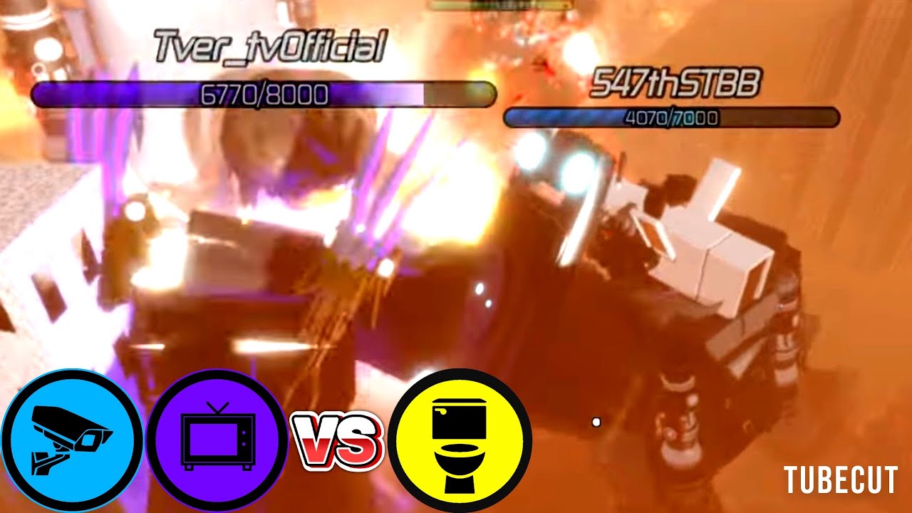 TTM AND TCM VS GMAN 2.5 AND ITSM -ultra toilet fight 2-