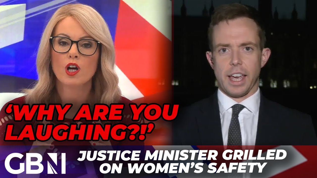 'Why are you laughing?!': Justice Minister GRILLED on women's safety & wrongfully released criminals