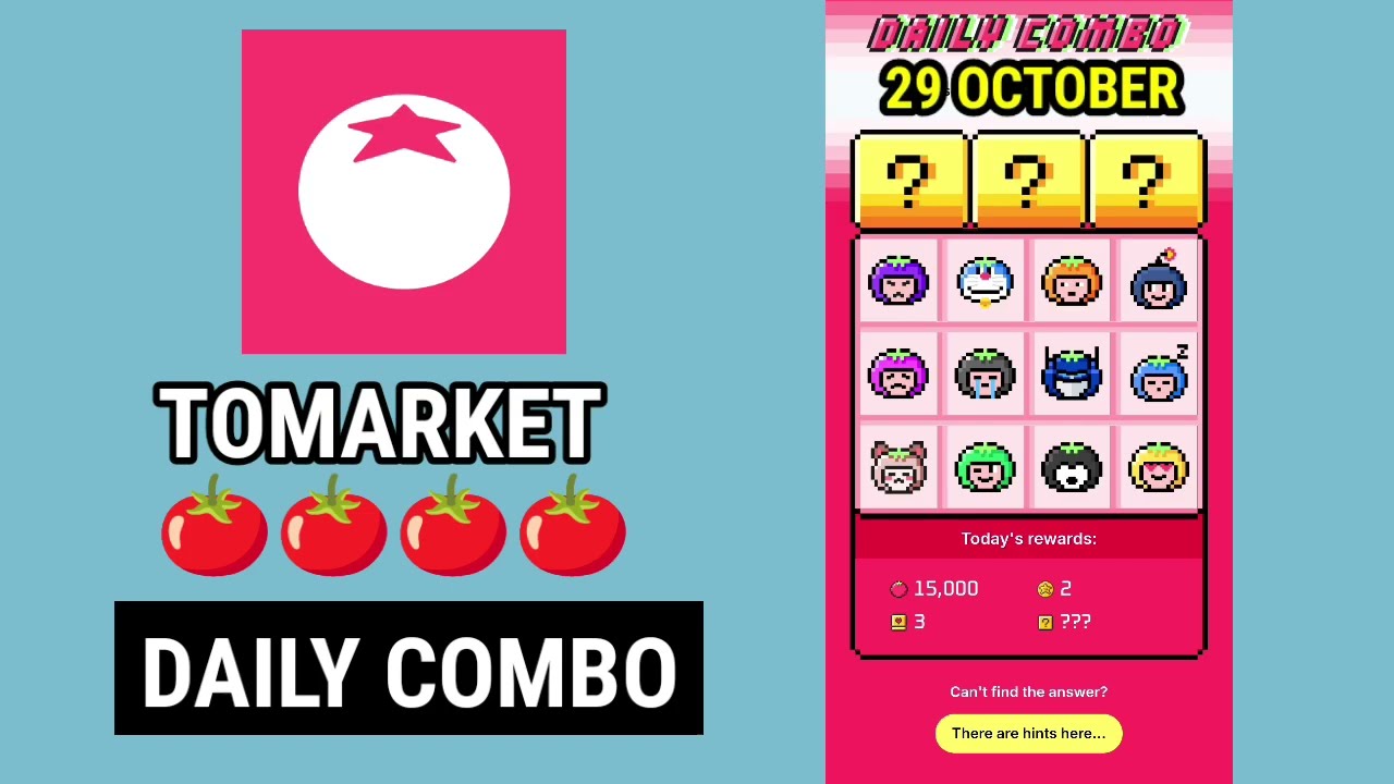 Tomarket Airdrop Combo 30 October | Tomarket Daily Combo Today | Free 2 Star Token