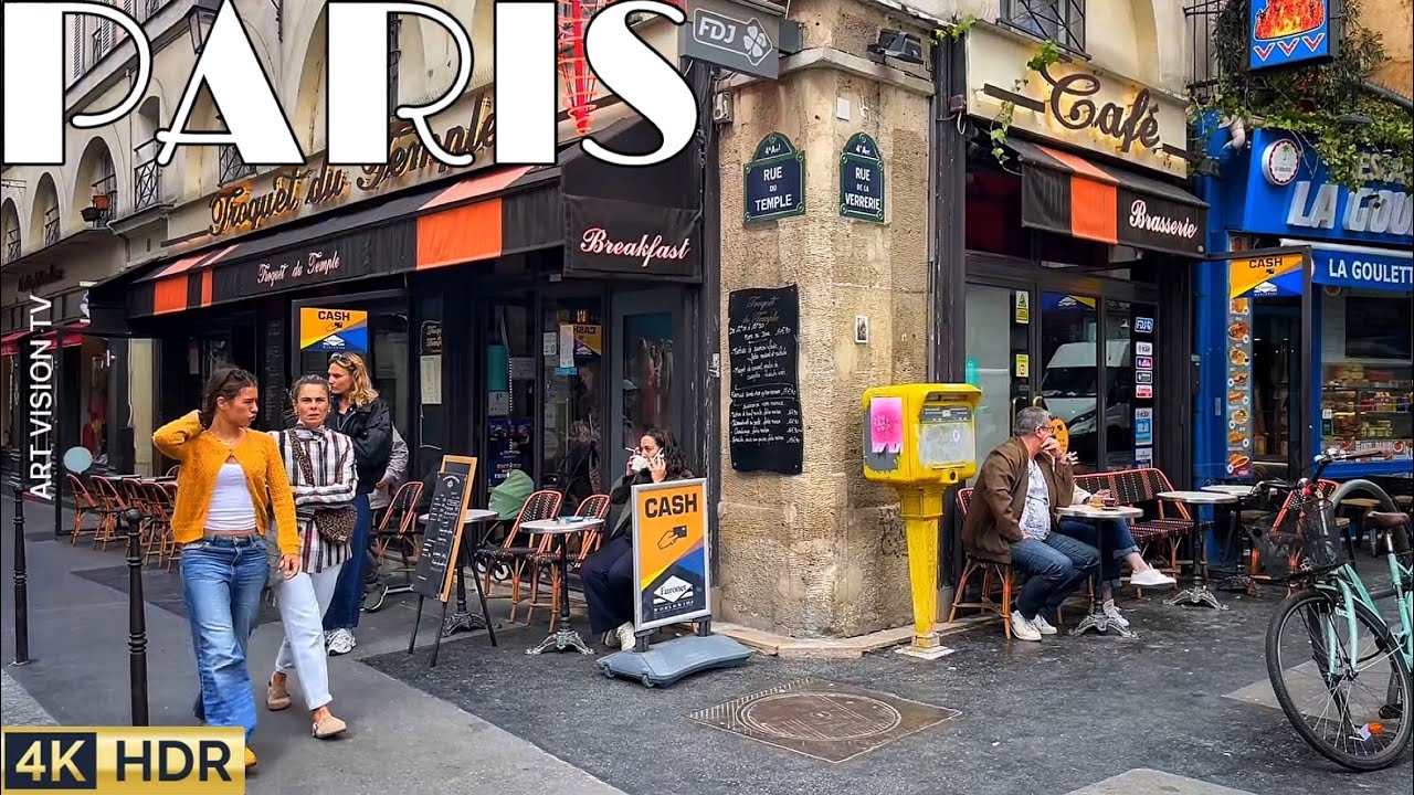 🇫🇷[PARIS 4K] WALK IN PARIS 