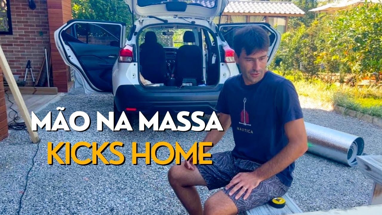 Construindo uma cama no carro - Projeto Kicks Home (Camper)