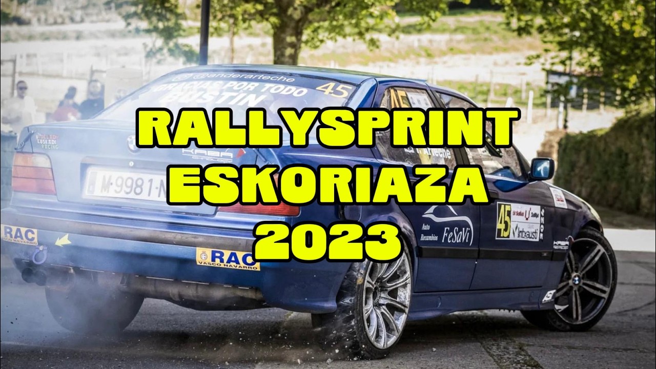 Rallysprint Eskoriatza 2023 TC2 Onboard  A.Arteche-I.Arteche