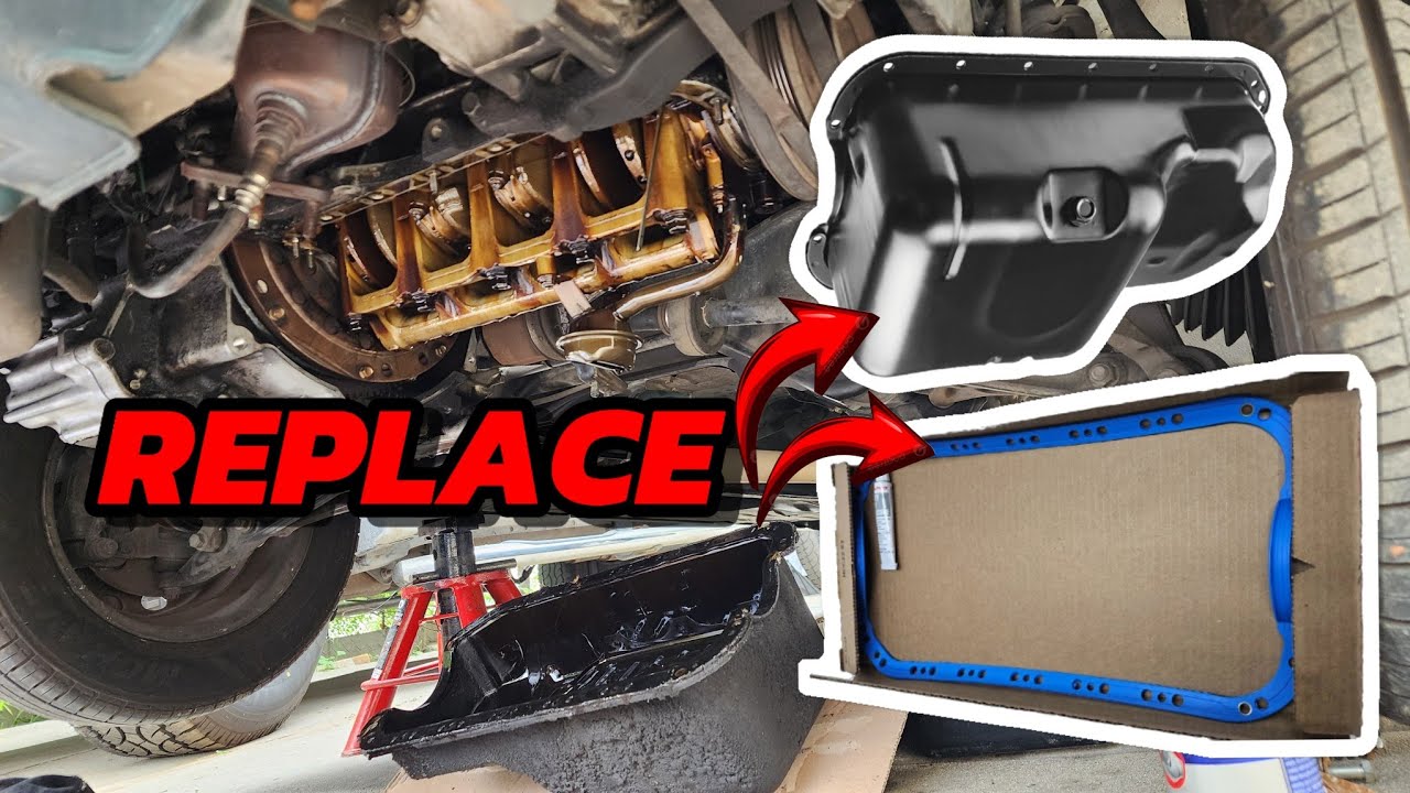 DIY How to Replace Motor Oil Pan Gasket 1998 Honda Civic Dx