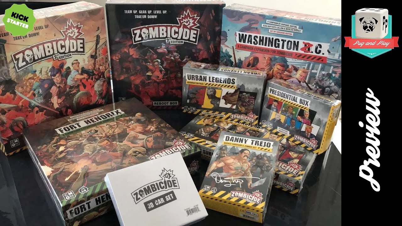 [Preview] Zombicide V2 - Alors, vous voulez voir mon pledge?
