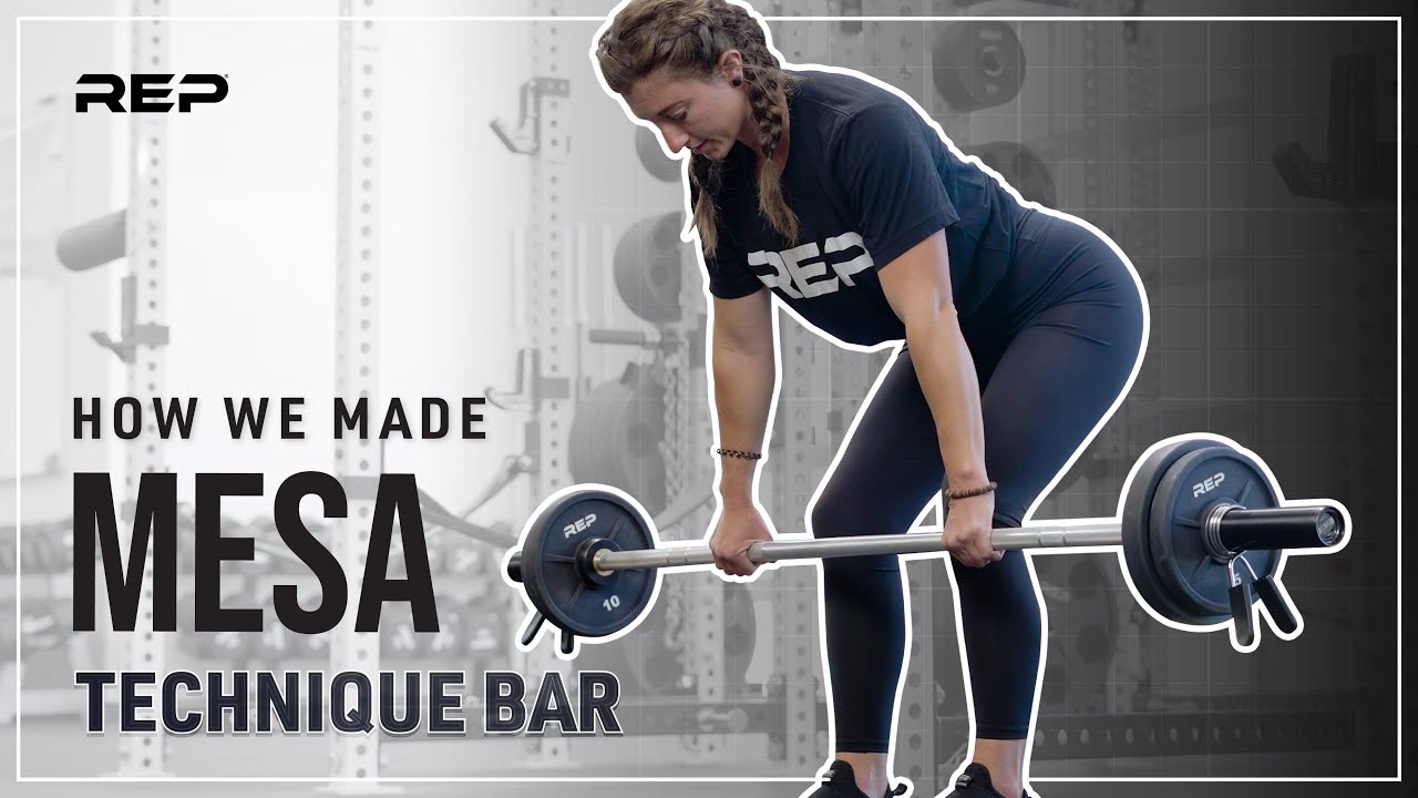 REP Mesa Technique Barbell Overview: The best 15lb Technique Bar to learn all lifts