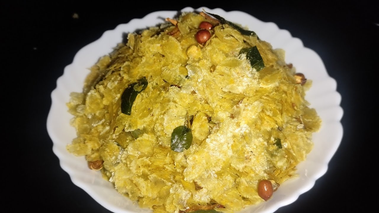 Masaledar Chiwda ki recipe 