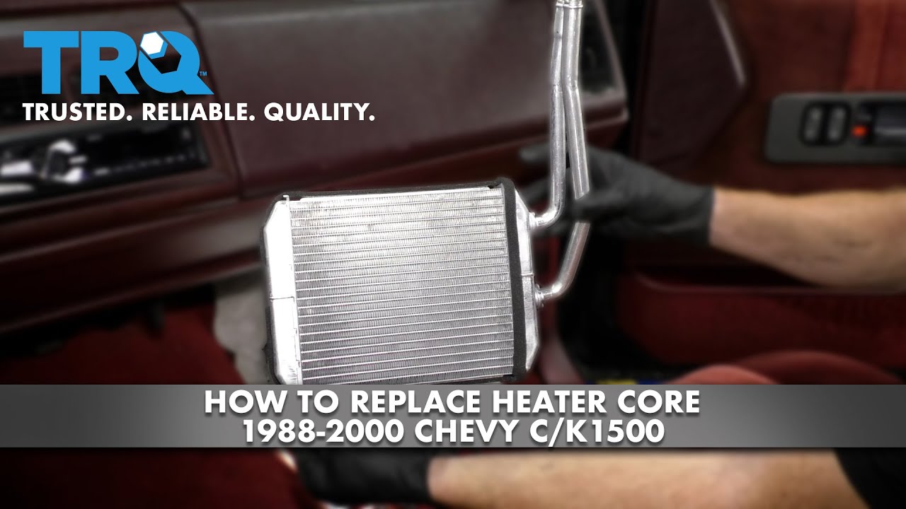 Как заменить радиатор печки Chevrolet C/K1500 1988-2000