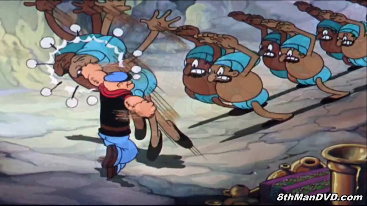 Popeye With God Hand Sound Effects