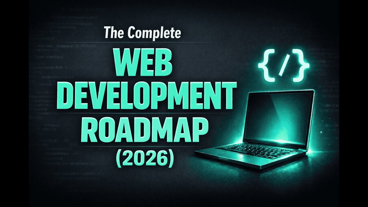 The Complete Web Development Roadmap for Beginners | Skills You Need to Get Hired in 2026