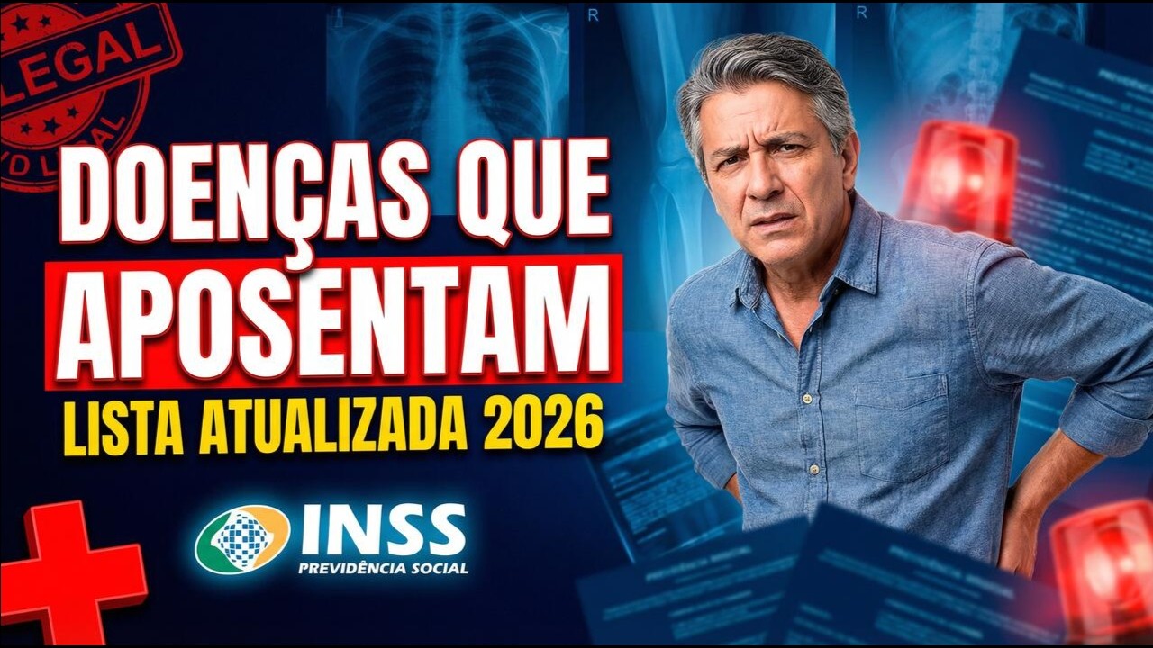 ATENÇÃO: Doenças que aposentam por invalidez SEM CARÊNCIA no INSS! DESCUBRA SE VOCÊ TEM DIREITO