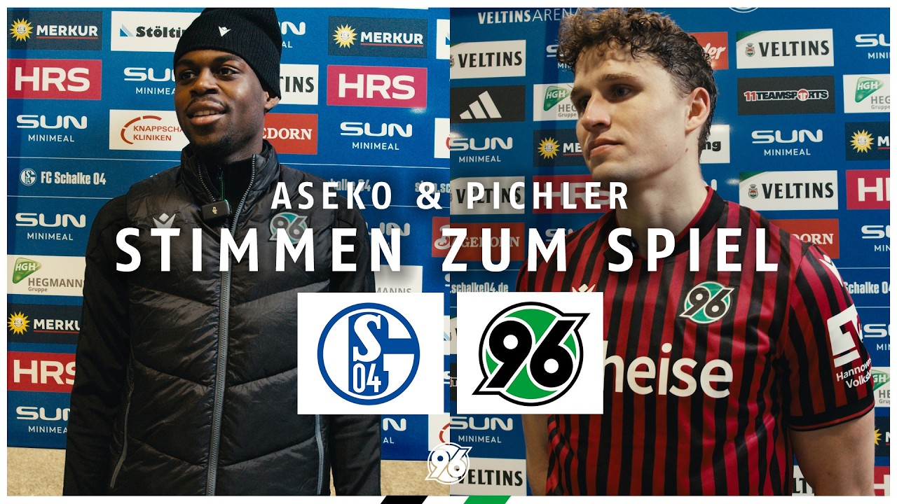 ASEKO & PICHLER | STIMMEN zum späten AUSGLEICH gegen Schalke 04