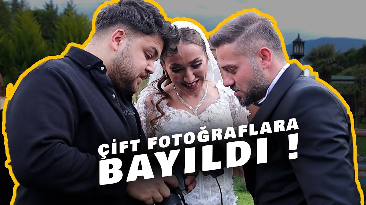 Çift Fotoğraflara Bayıldı ! Gelin ve Damatlar İçin Dış Çekim Videosu